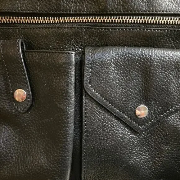 Radley London Wilton Way Black Pebble Leather Crossbody Bag Scottie Dog - Picture 11 of 15